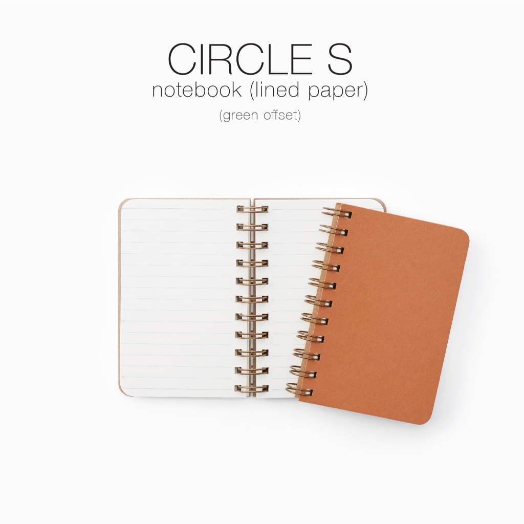 labrador Notebook circle S (lined) offset สมุดโน๊ตแบบห่วง A6 (มีเส้น) LPS027