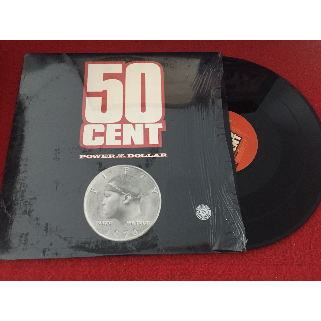 50 Cent – Power Of The Dollar ขนาด 12 นิ้ว LP B189