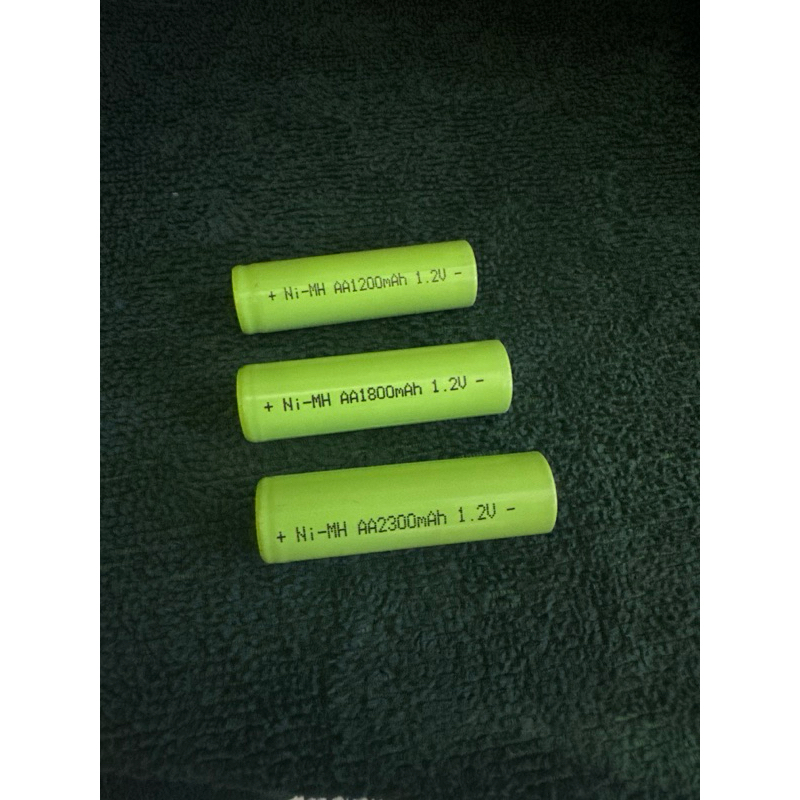 แบตเตอรี่1.2v Ni-MH AA1200-2300mah(เลือกได้)