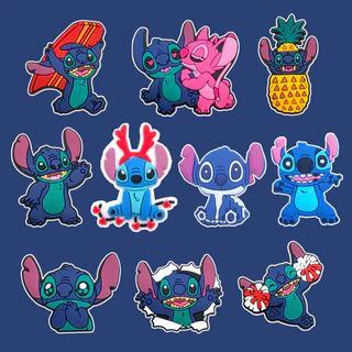 ชุดเซ็ตตัวติดรองเท้า (รวม) สุดคุ้ม ลายการ์ตูนน่ารัก PVC DIY สนุก สำหรับตกแต่งรองเท้า