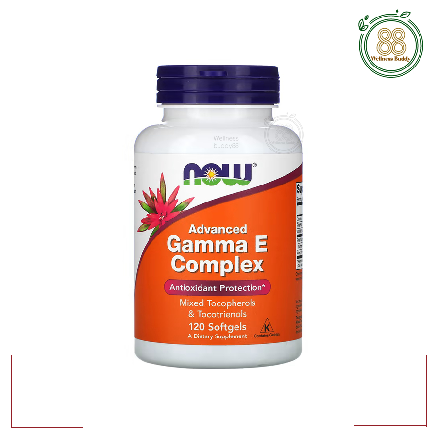 NOW Foods, Gamma E Complex, Advanced, 120 Softgels