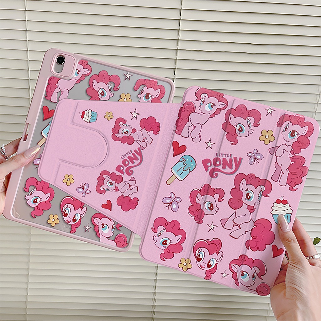 🌼ออกให้ 24 ชม🌼เคสiPadหมุน 360° Gen11 Gen10 Air7 ที่ใส่ปากกา My Little Pony case iPad Gen9 Air5 Air6