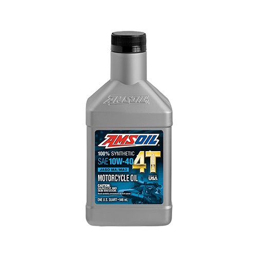 AMSOIL 100% Synthetic 10W-40 4T/ 20W-50 Performance Motorcycle Oil