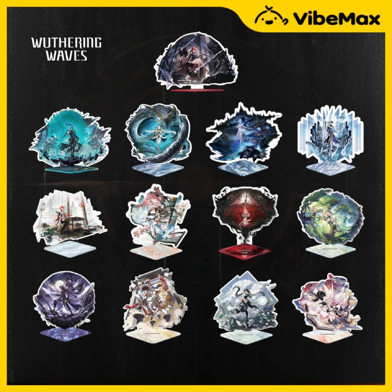 [✨NEW⚡พร้อมส่ง] Wuthering Waves สแตนดี้  WUWA Official Merch Resonator series Tachie Standee