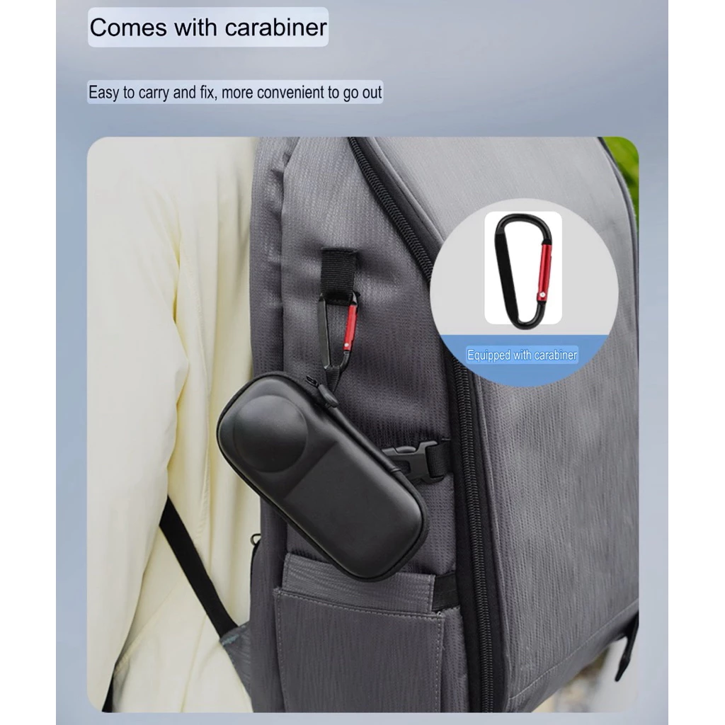 BRDRC / Flymile กระเป๋า สำหรับ Insta360 X4 , X5 Flymile (ใส่เคสอลูมิเนียม) BRDRC SINGLE CAMERA BAG ( Portable bag ) thumbnail 7