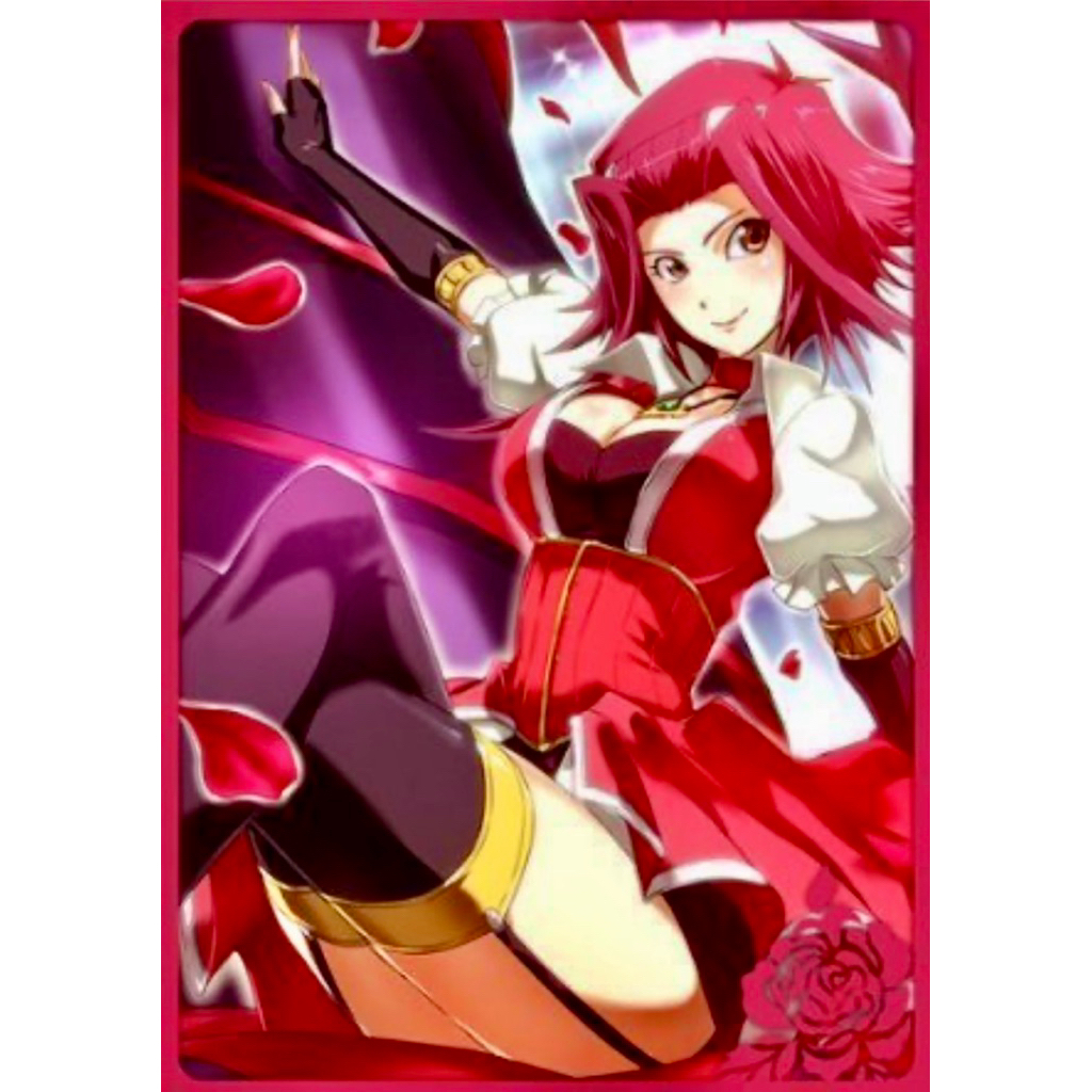 [เศษสลีฟแรร์ Yu-Gi-Oh 1 ใบ / แยกซอง สายสะสมลายหายาก 0026]  Collection Sleeve Aki Izayoi - Doujin,สลีฟการ์ด,ซองใส่การ์ด