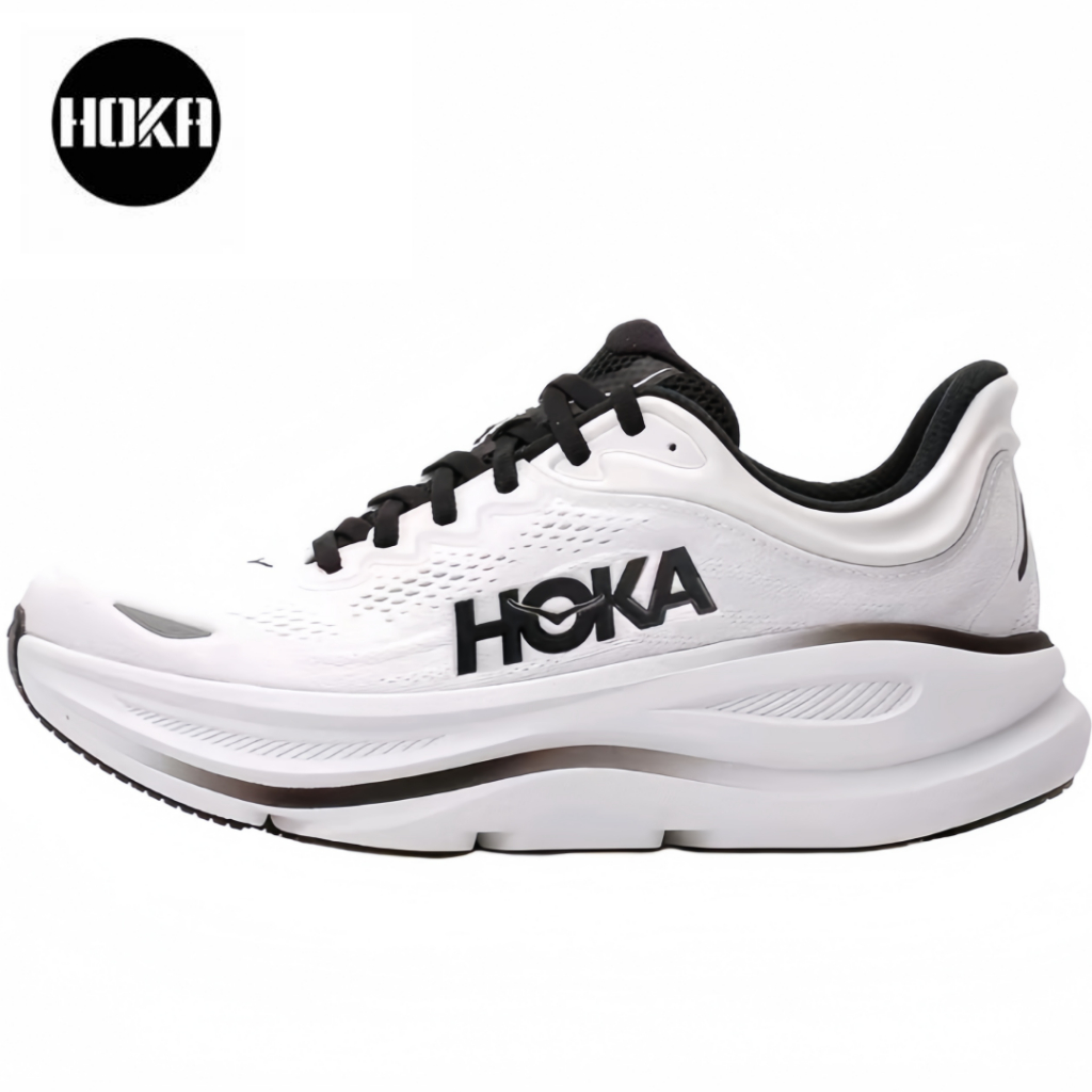 HOKA ONE ONE Bondi 9 ของแท้ 100 % ขาว - ดำ