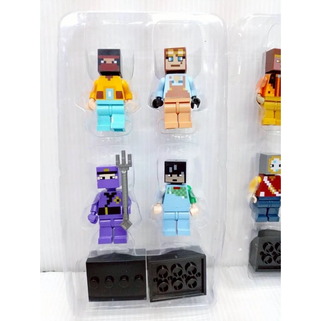 ชุดเลโก้ รวม มายคราฟ 24 ตัว 
Lego ขนาด มาตรฐาน ไม่ซ้ำตัว พร้อม อาวุธ thumbnail 7