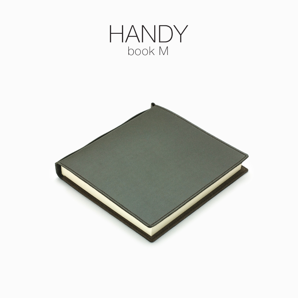 labrador HANDY book M สมุดโน๊ตไม่มีเส้น พร้อมปกหนังแท้ (LAS013)