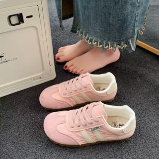 รองเท้าผ้าใบผู้หญิงแบบส้นแบน รองเท้า Dexun สำหรับผู้หญิงพร้อ…