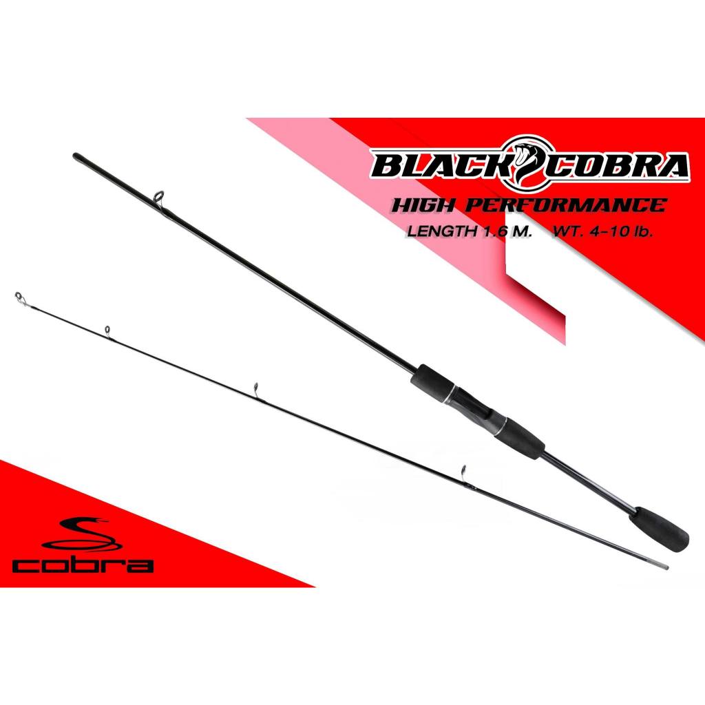 คันสปิ้น - เบท Black Cobra (เวท 4-10 LB)