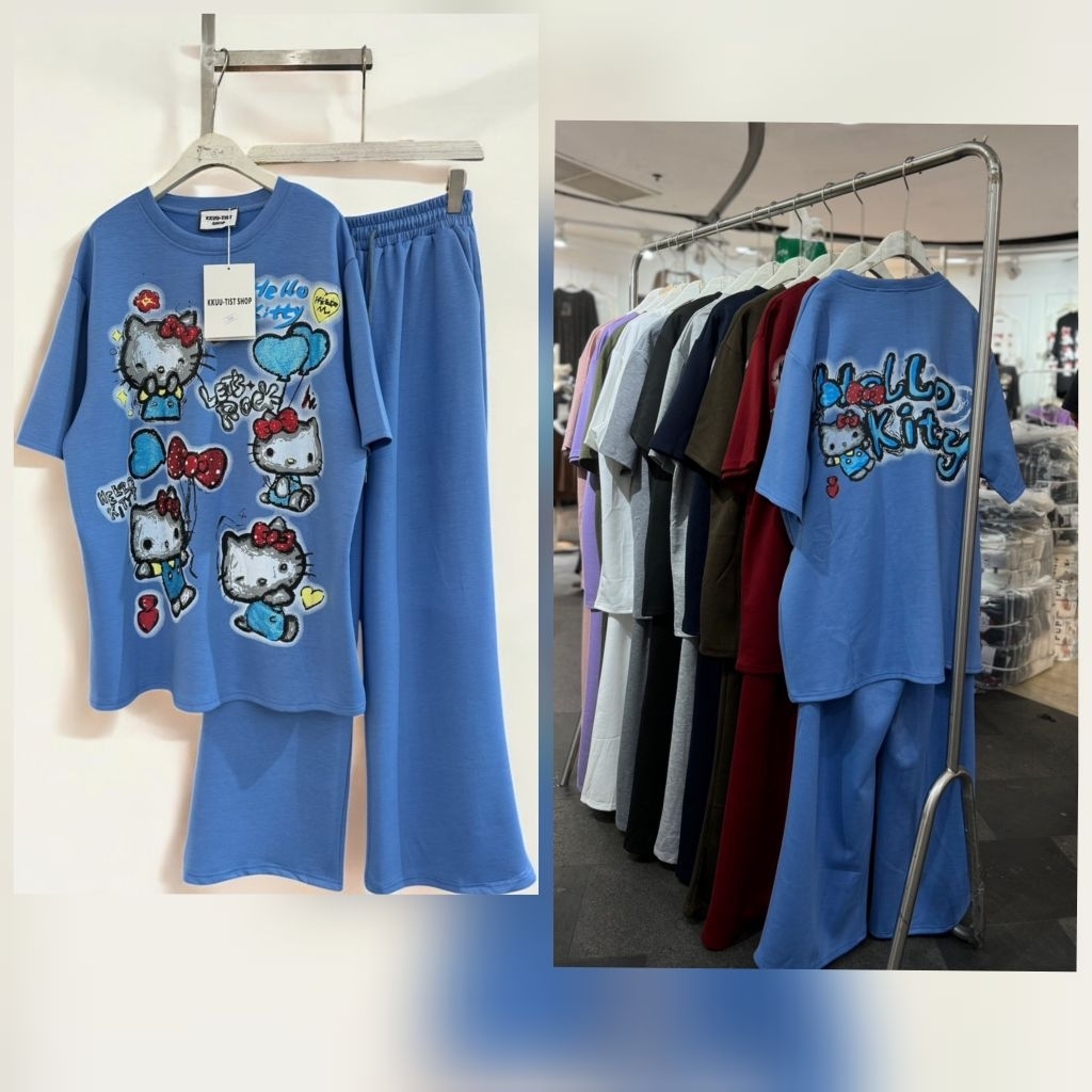 เซทผ้านิ่ม งานสวยรีดเพชรแน่นๆๆ