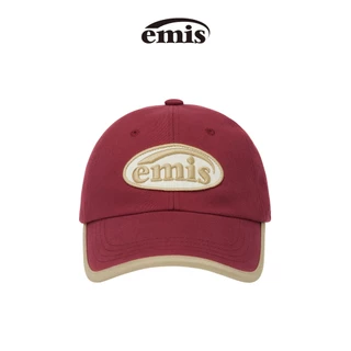 EMIS - BEIGE TRIMMING BALL CAP (BLACK , BROWN ,CREAM , GREY, GREEN , PINK, RED)