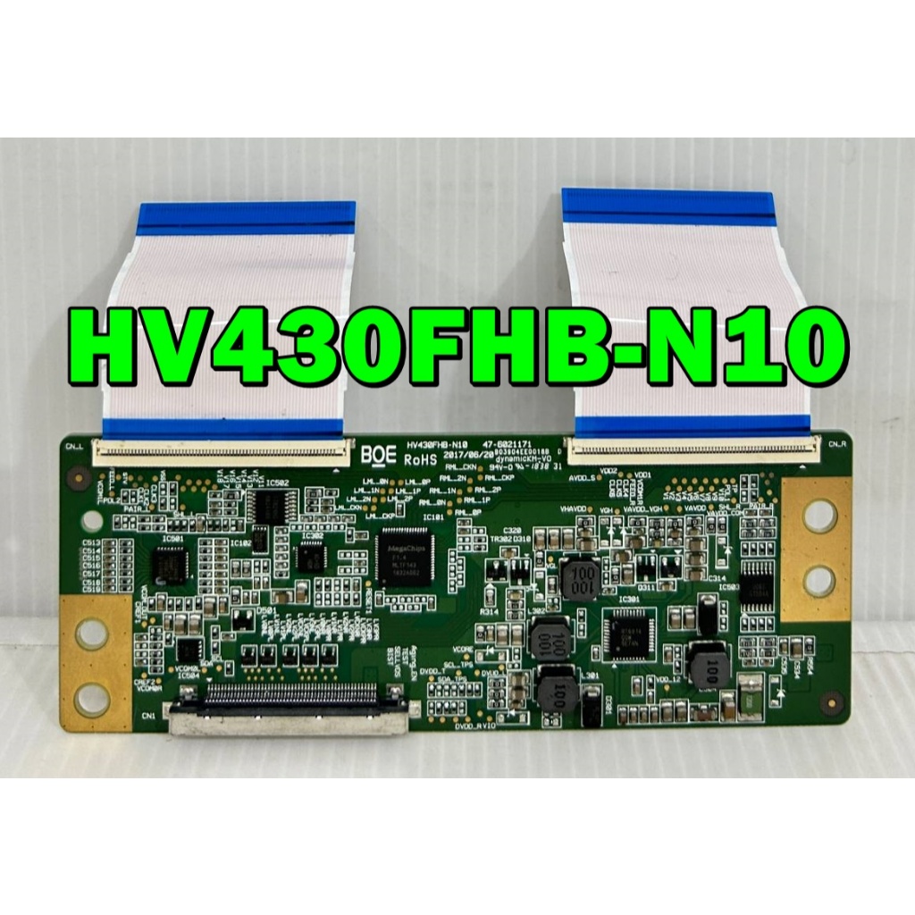 T-CON ทีคอน LG รุ่น 43LK5000PTA พาร์ท HV430FHB-N10 ของแท้ถอด มือ2