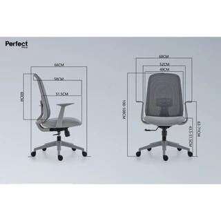 Perfect เก้าอี้ทำงาน รุ่น VARIETY เก้าอี้ทำงานเพื่อสุขภาพ Ergonomic Chair เก้าอี้เพื่อสุขภาพ เก้าอี้คอม เก้าอี้