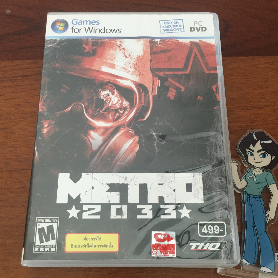 (มือสอง) แผ่นเกมส์ PC Game Metro 2033 ลิขสิทธิ์แท้