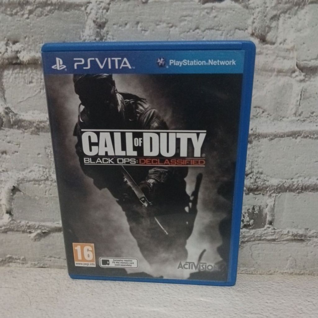 แผ่น เกมส์ Psvita Call of Duty Black Ops มือสอง
