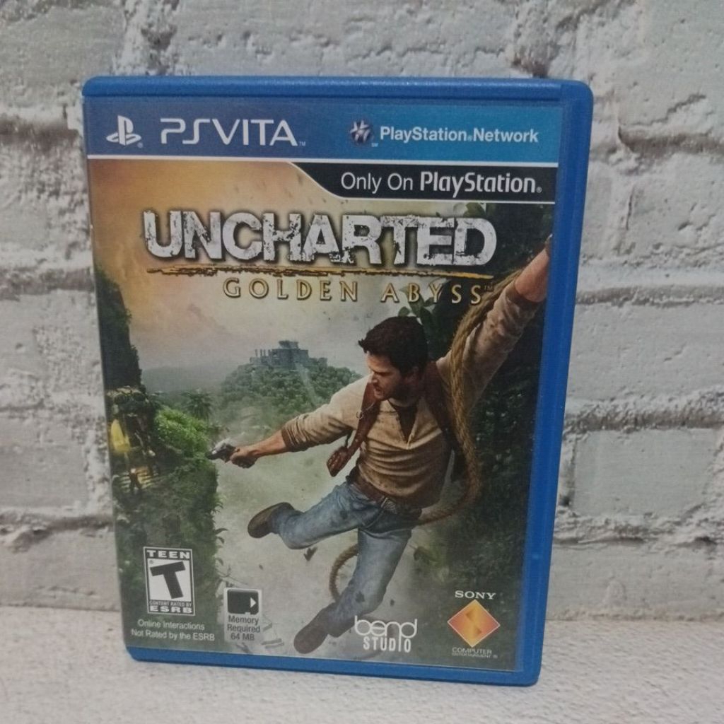 แผ่น เกมส์ Psvita Uncharted มือสอง