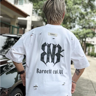 BARNETT A10 แต่งขาด collection6 โอเวอร์ไซส์ คอฟิต ผ้าหนา ใส่สบาย