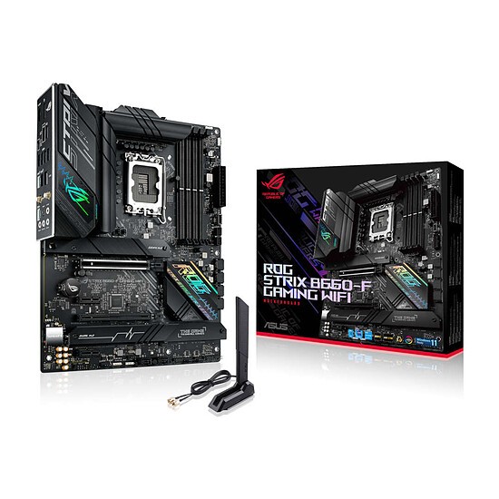 MAINBOARD (เมนบอร์ด) 1700 ASUS ROG STRIX B660-F GAMING WIFI (DDR5) ประกันศูนย์ไทย พร้อมส่ง