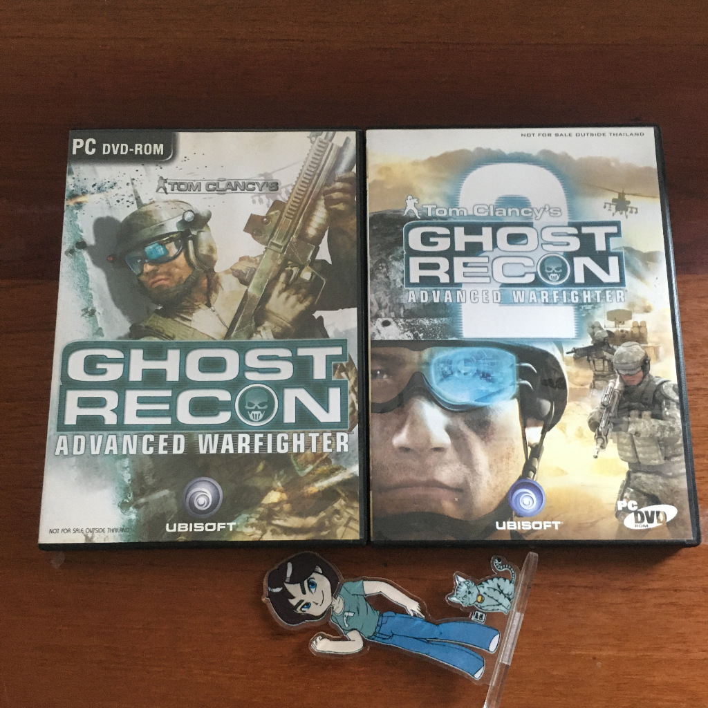 (มือสอง) แผ่นเกมส์ PC Game Tom Clancy’s Ghost Recon 1, 2 ลิขสิทธิ์แท้