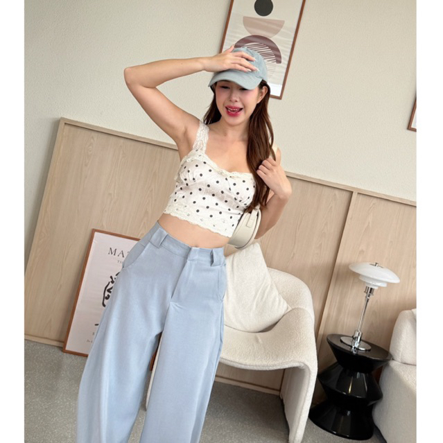 รุ่นใหม่ !NEW HONEY-BEE BALLOON PANTS! ทรงขากระบอกบอลลูน* (อ่านรายละเอียดก่อนสั่งซื้อ) รูปที่ 5