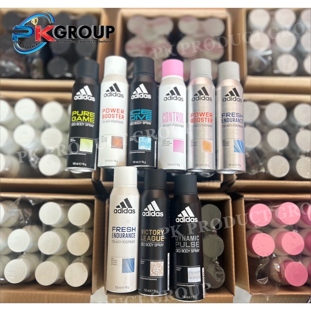 (1ชิ้น) adidas  SPRAY (150 มล.) อาดิดาส ดิโอ บอดี้ สเปรย์ สเปรย์ระงับกลิ่นกาย มี 9สูตร