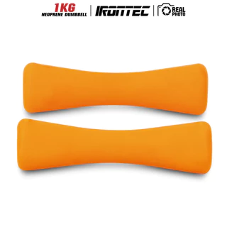ดัมเบล 1-4KG หุ้มยาง Neoprene x 2 ชิ้น (MD2021) - เครื่องออกกำลังกายแบรนด์ IRONTEC