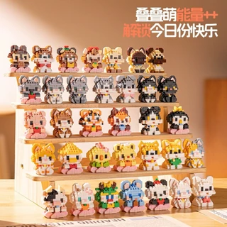 🧸✨ ของเล่นเสริมการเรียนรู้แบบบล็อกนาโนอนุภาคขนาดเล็กตัวต่อสัตว์จิ๋วสุดคิวท์ 34 รูปแบบรวมความน่ารักไว้ในมือคุณ