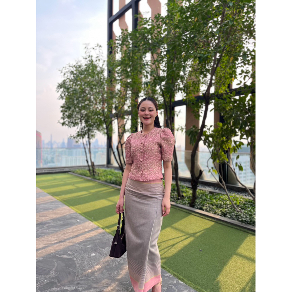 อัพลุคสวยชุดเซ็ตไทยสไตล์✨ ชื่อรุ่น: โอปอลเซ็ต - รูปที่ 2