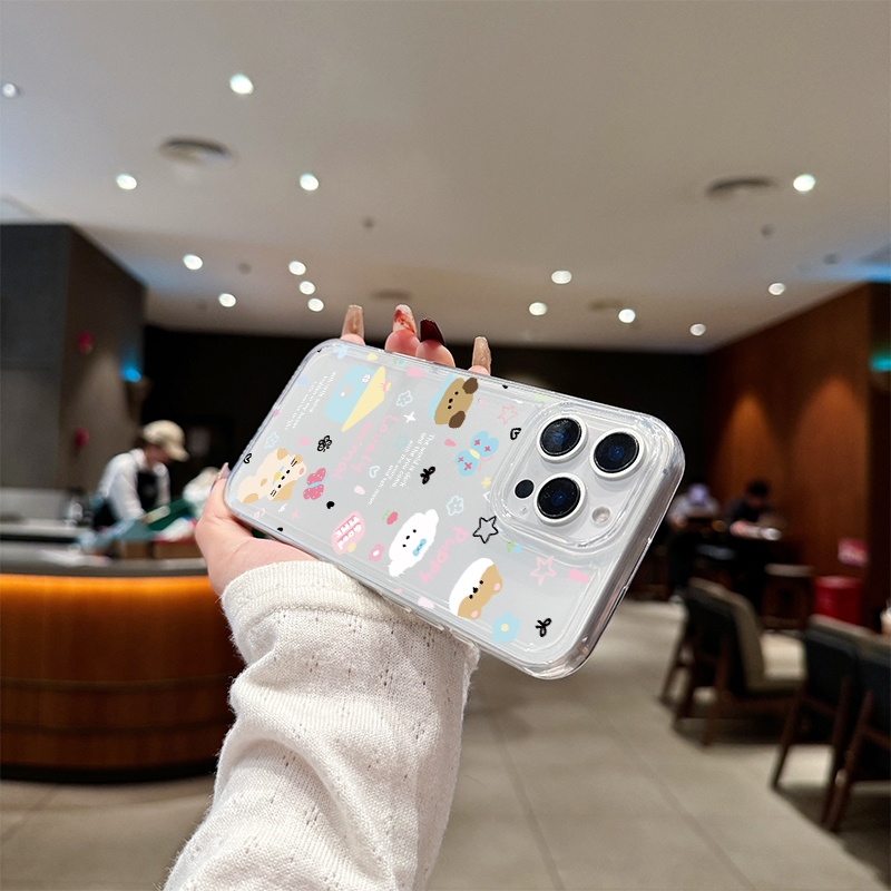 โปร่งใส จัดส่งจากประเทศไทย สวนสัตว์ for iPhone เคสไอโฟน 11 12 13 14 15 16 PLUS PRO MAX X XS MAX XR 7/8PLUS แอปเปิ้ลโทรศั - รูปที่ 7