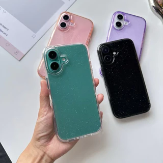 เคส สำหรับ ไอโฟน สินค้าพร้อมส่งจากไทย สำหรับ Iphone 17 17AIR 17PRO 17PM 16 16PRO 16PM 15PM 15PRO 15 กากเพชรNEW TPU-C232