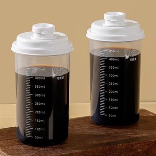 ขวดพลาสติก มีสเกล สีใส (PP)  ขนาด 500 มล Food grade BPA free