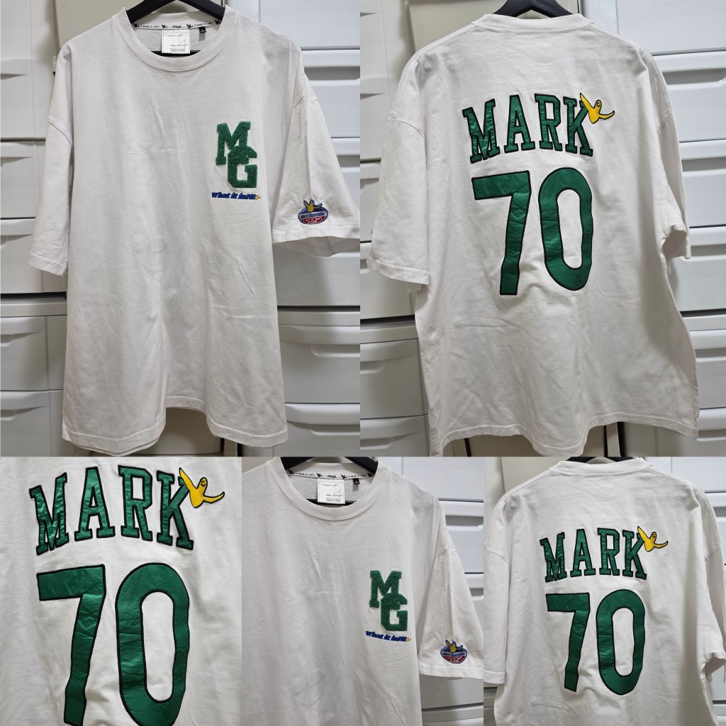 [ ของแท้ ] เสื้อยืด What it is nt (Size L 52/30) มือสอง สภาพดีมาก พร้อมส่ง