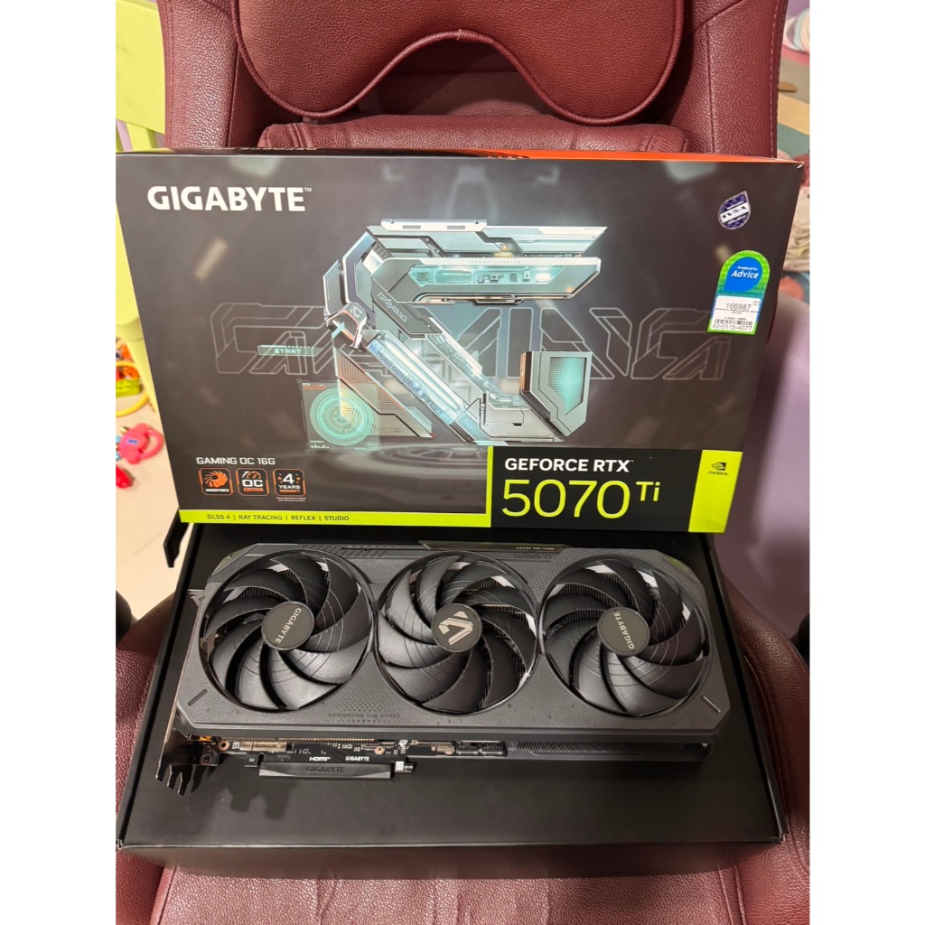 RTX5070ti Gigabyte Gaming OC 16GB มือสอง สภาพเหมือนใหม่
