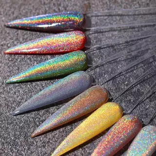 สีเจลลูกแก้ว Cat Eye Hologram AS nailful ***JSM-C**