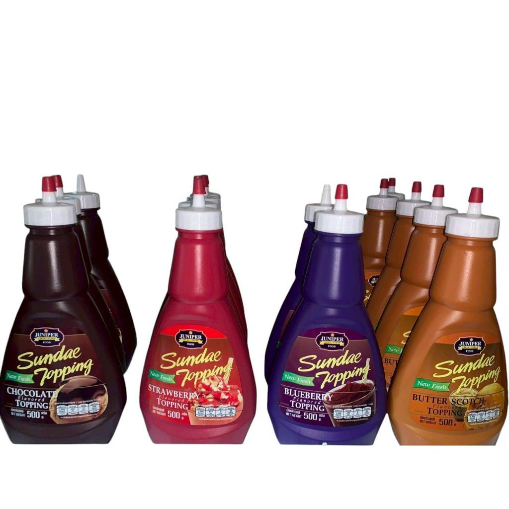 Topping (Juniper) ท็อปปิ้ง จูนิเปอร์ 500 กรัม มี 4 รสชาติ