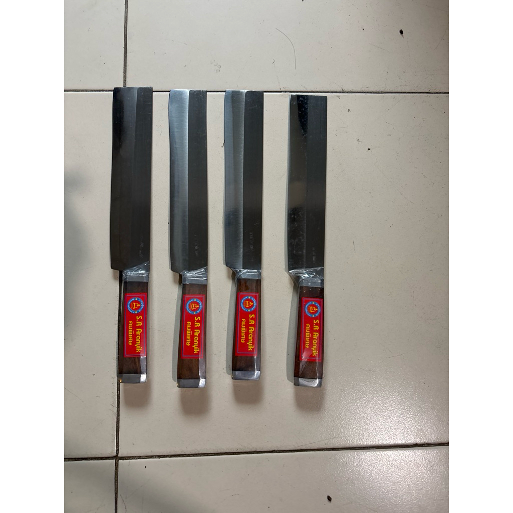 มีดหัวตัดยาว8.5“สแตนเลส (ขอคืนเงินได้แต่ต้องคืนสินค้าก่อนเสมอนะค่ะ)