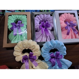 มาลัยผ้าขนหนูลายการ์ตูนน่ารักๆพร้อมกล่อฟรีป้ายแท็กผ้ากว้างง7…