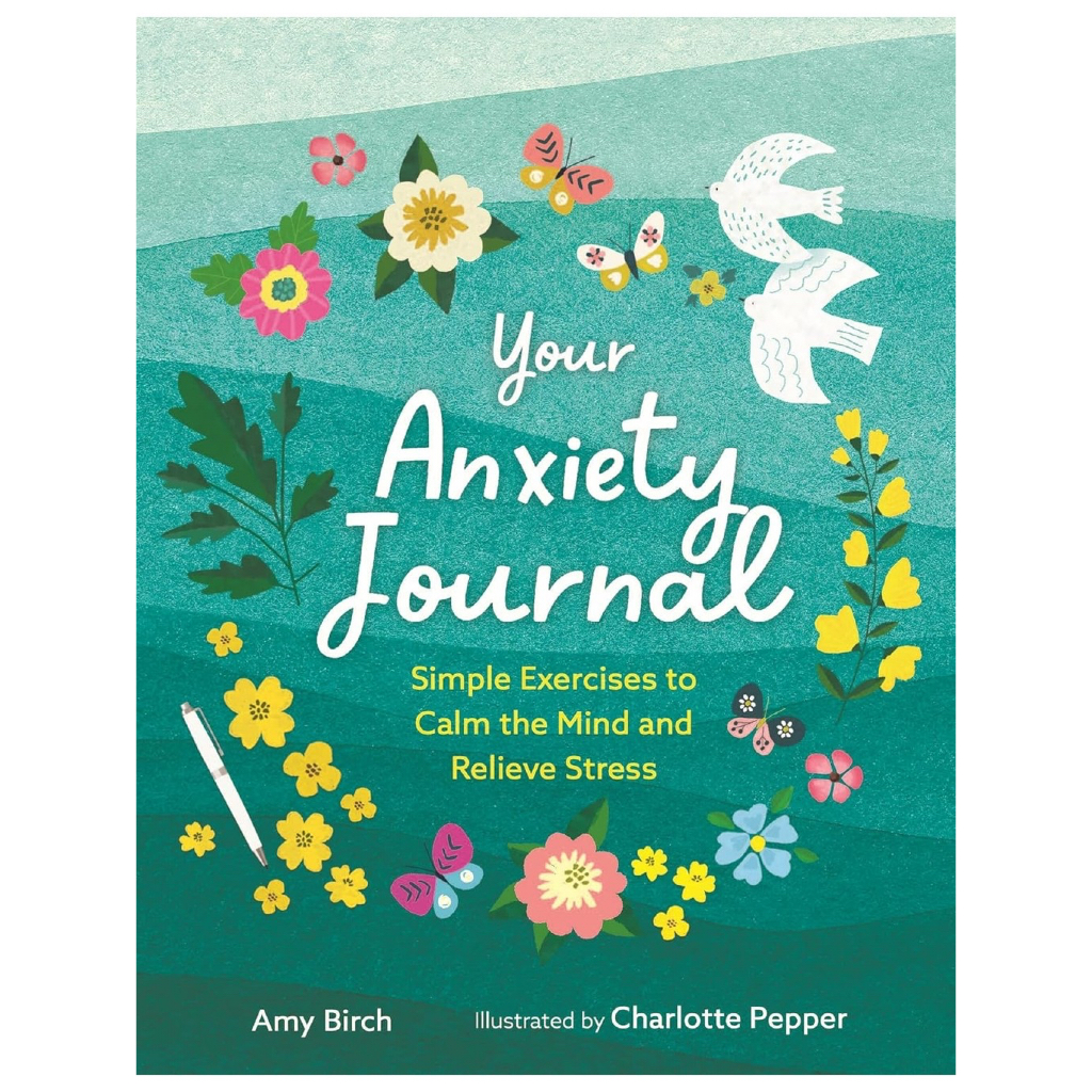 วารสารความวิตกกังวลของคุณ: แบบฝึกหัดง่ายๆ เพื่อสงบจิตใจและบรรเทาความเครียด ขนาด 5.79 x 0.47 x 7.48 i