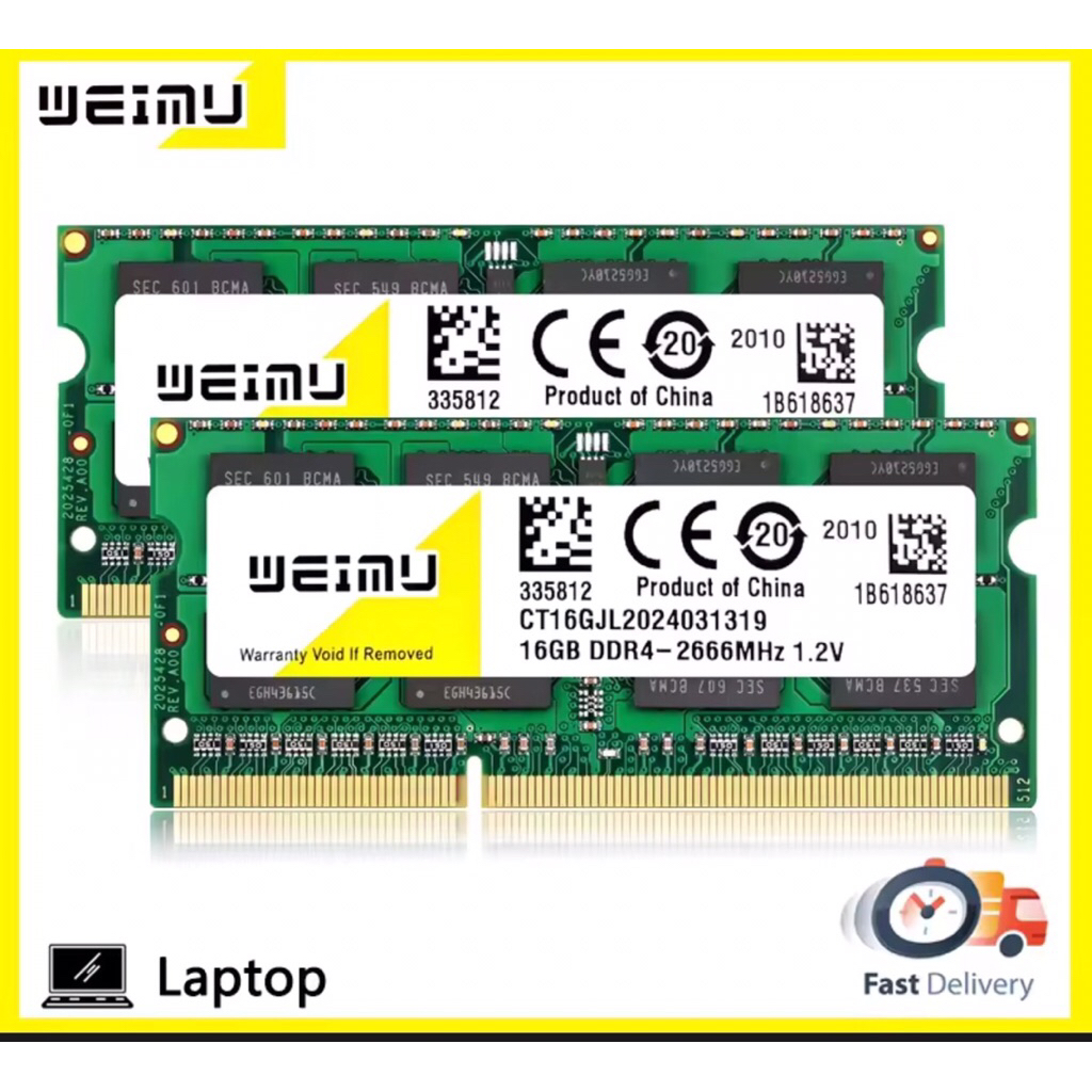 Notebook Ram DDR4 2133MHz | 4GB / 8GB / 16GB
