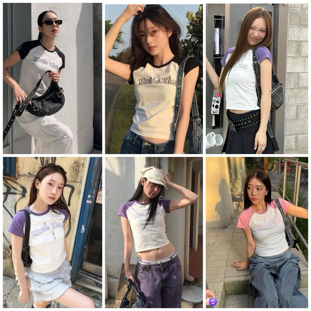 เสื้อยืด_Martin Kim แถบแขน(พร้อมส่ง)