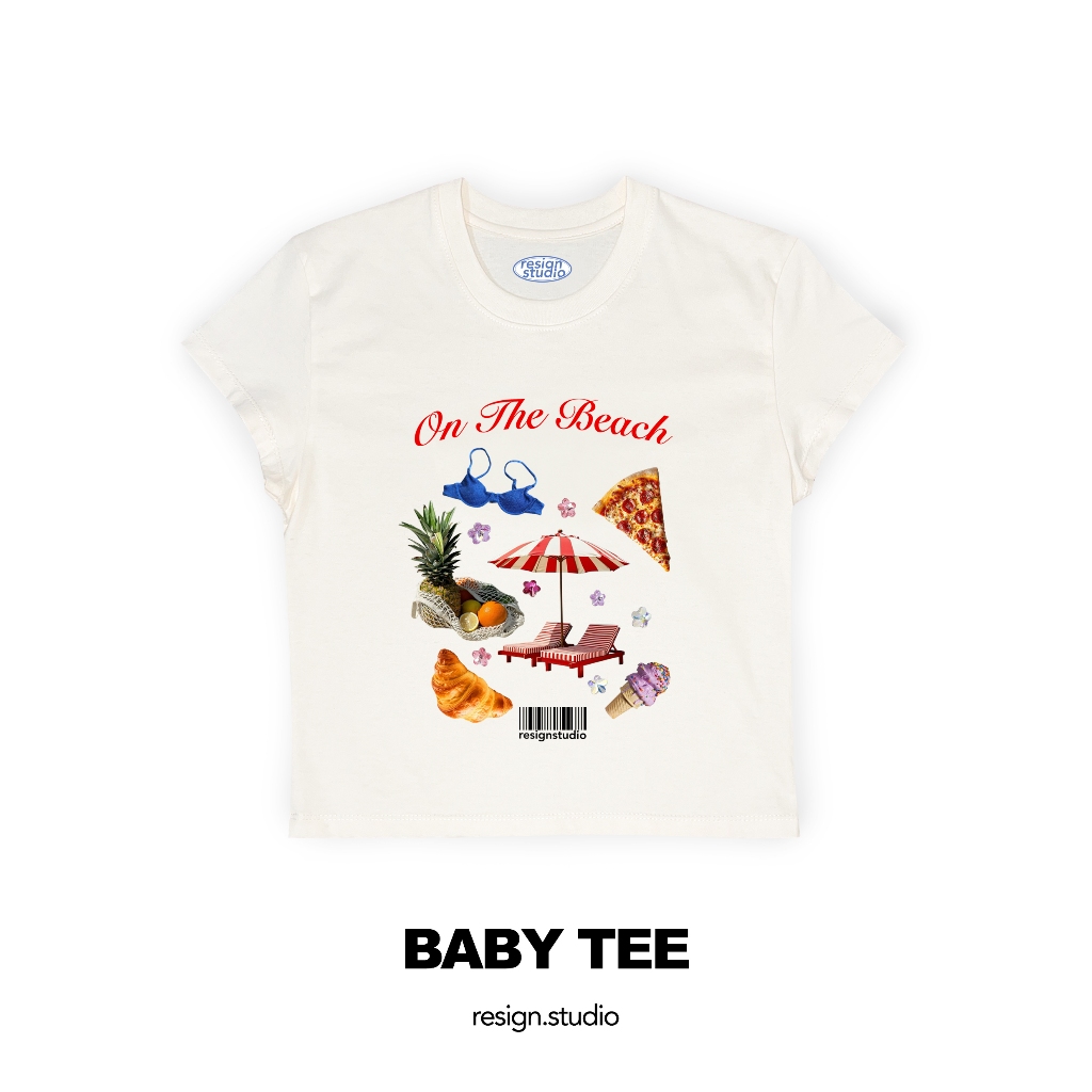 resign studio - babytee - On the beach