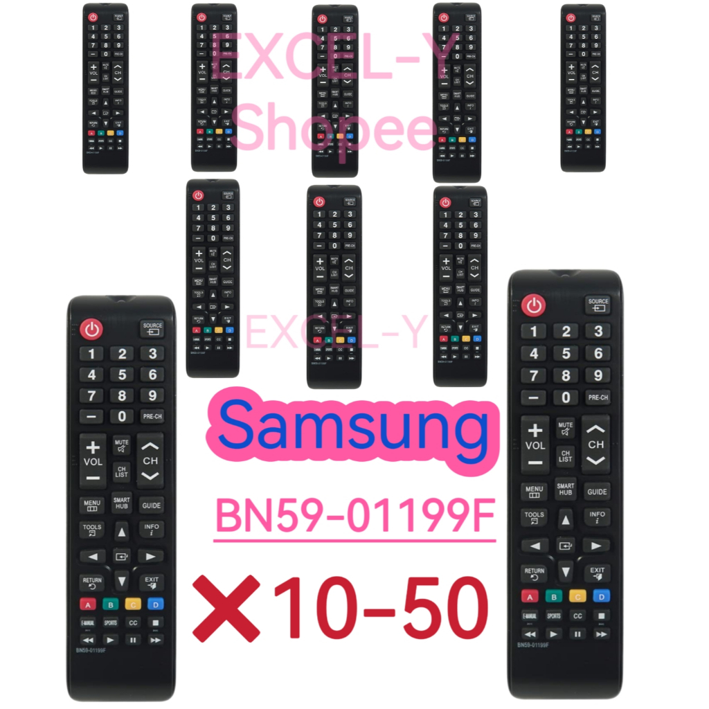 ขายส่ง 10-50 รีโมทคอนโทรลทดแทนสําหรับ Samsung BN59-01199F รีโมทคอนโทรลทีวี Samrt TV รีโมทคอนโทรล