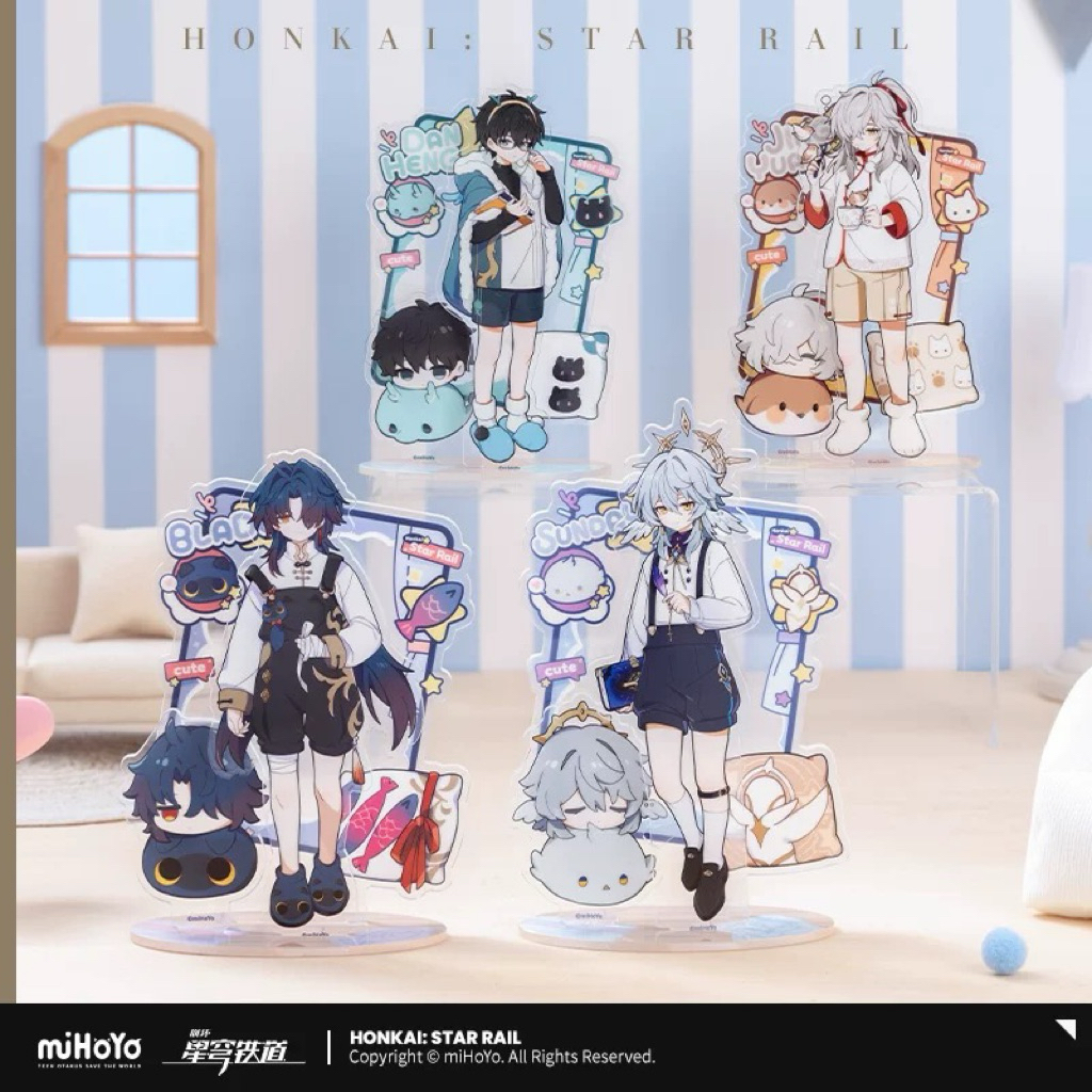 [PRE-ORDER🛑อ่านรายละเอียดก่อนซื้อ][Honkai Star Rail] Boy’s Dormitory Series Standy สแตนดี้รางดาวซีรี