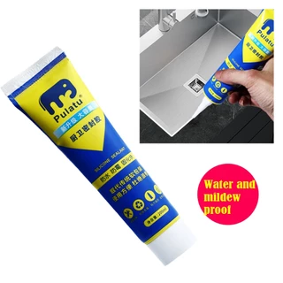 ของมาใหม่！220ML.กาวยาแนวกระเบื้องห้องน้ำ กันเชื้อรา กันซึม แบบหลอด ใช้งานง่าย