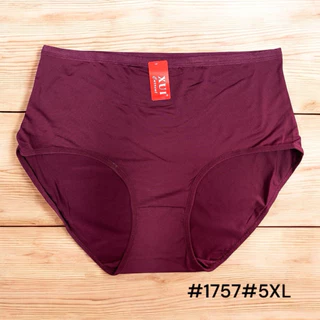 #1757#5XL กางเกงในผู้หญิงไซค์จัมโบ้ JUMBO ป้าย XUI เนื้อผ้าลื่น
