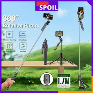 ขาตั้งโทรศัพท์เซลฟี่ กันกระแทก 1.7 ม. ขาตั้งอเนกประสงค์ หมุน…