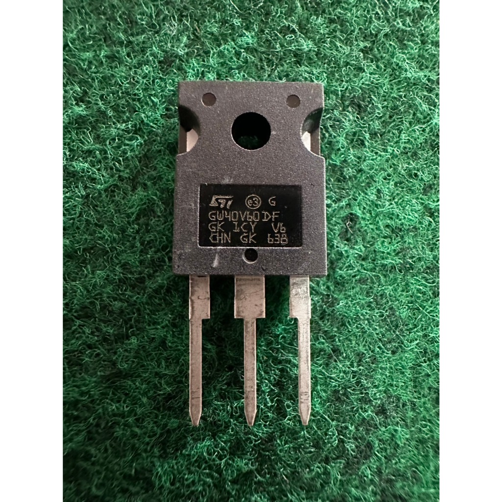IGBT GW40V60DF , GW 40V60 จำนวน 1 ตัว
