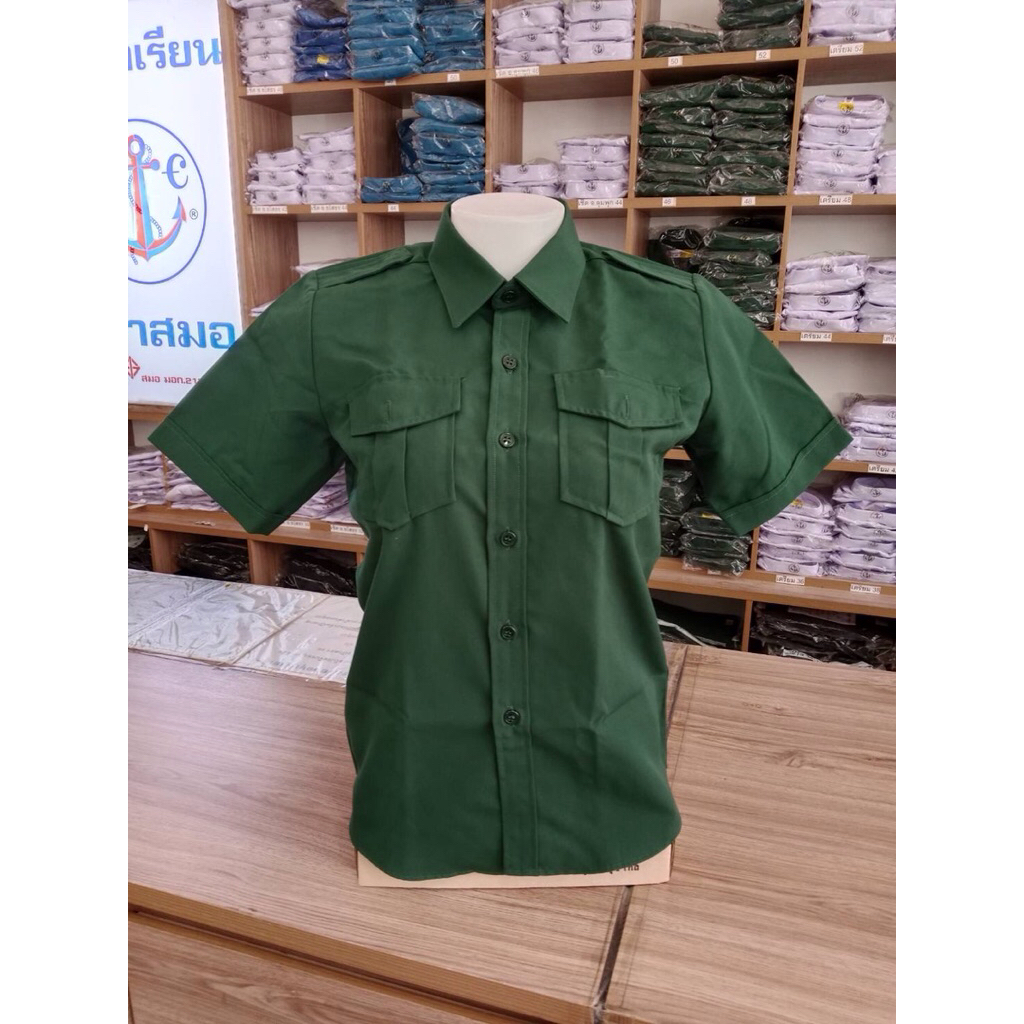 เสื้อเนตรนารี (ตราสมอ⚓️) แท้💯 ปักชื่อลงใส่ผ้า(ลูกค้านำไปเย็บติดเสื้อเอง) ต้องการบิลเบิกแจ้งในหมายเหตุหรือแชทค่ะ